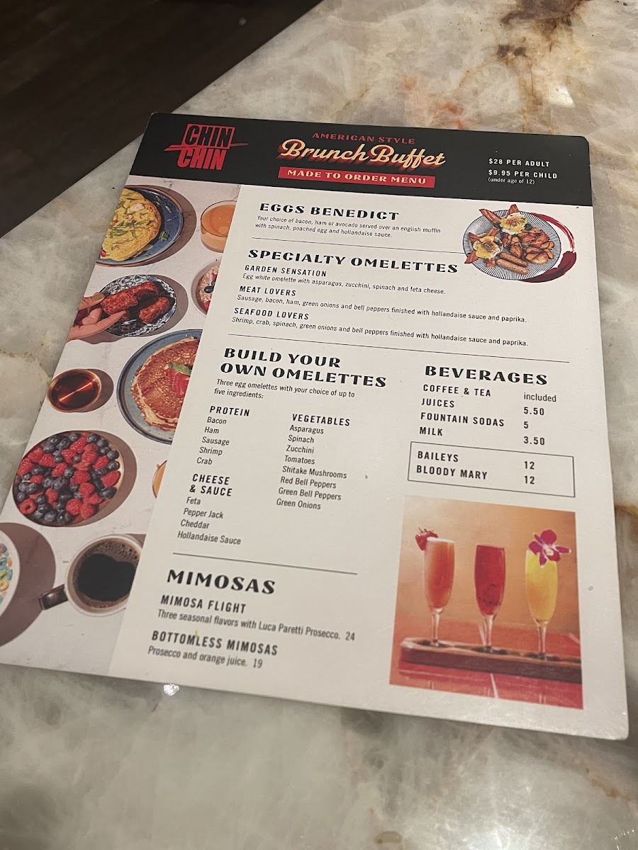 Chin Chin Las Vegas Menu - Image 4